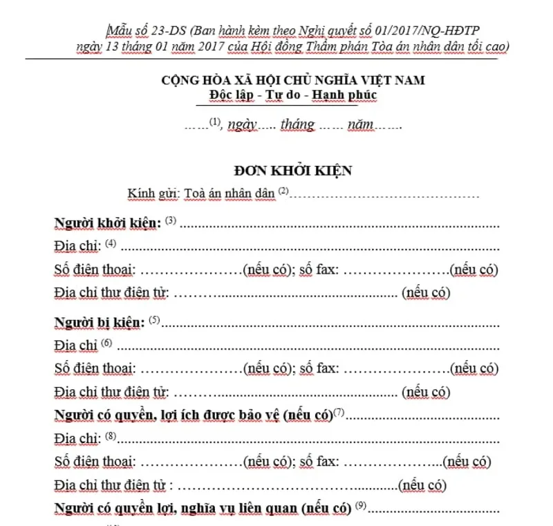 Hồ sơ ly hôn đơn phương thường gồm đơn khởi kiện, giấy đăng ký kết hôn, giấy tờ nhân thân và tài liệu liên quan