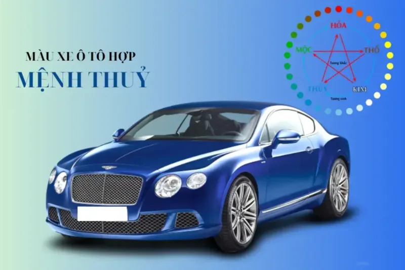 Mệnh Thủy hợp xe màu gì để hút tài lộc và lái xe bình an?