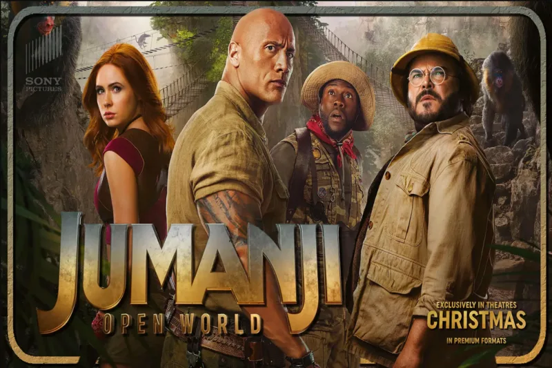 Jumanji: Open World tiếp tục kết hợp phiêu lưu, hành động và hài hước trong thế giới trò chơi