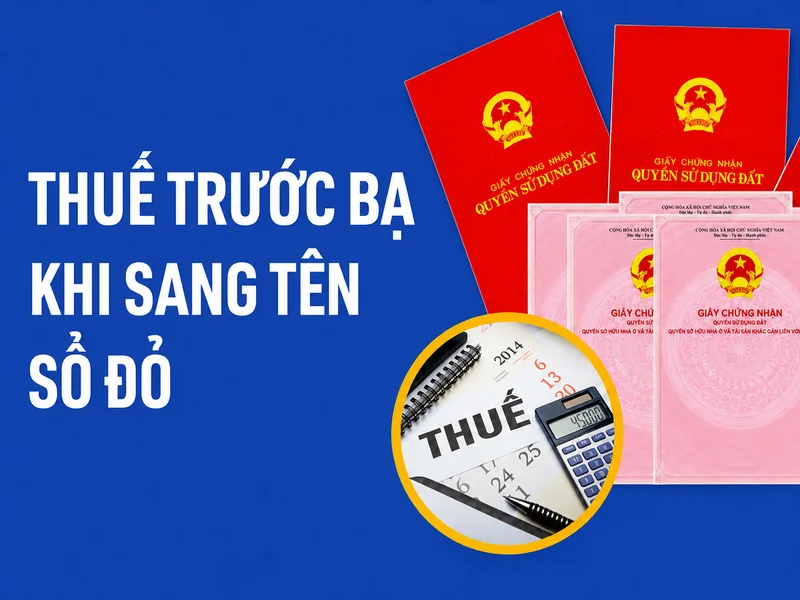 Người thực hiện sang tên cần theo dõi thông báo thuế và hoàn thành các khoản tài chính đúng hạn.